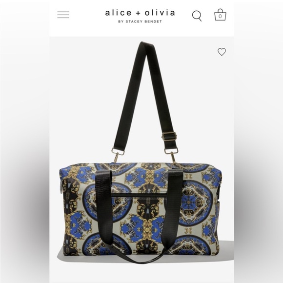 ALICE+OLIVIA A+O X FABFITFUN DUFFLE BAG Like New Color Regal
Romance Sapphire - Picture 1 of 13